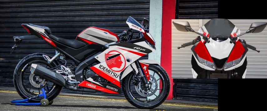 Rey Decal | Cutting Sticker / Decal 2 R15 V3 IDEMITSU